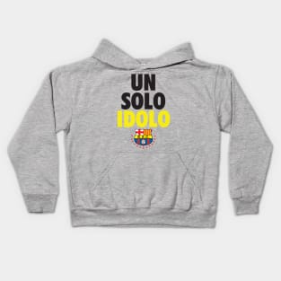 Un Solo Idolo, BSC, Barcelona campeon del futbol ecuatoriano Kids Hoodie